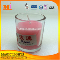 Perfume Art Candle em vidro